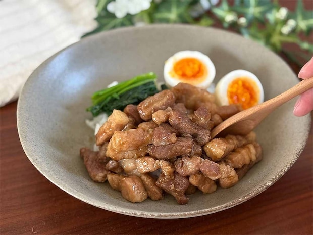 【メンズレシピ】時短ルーロー飯