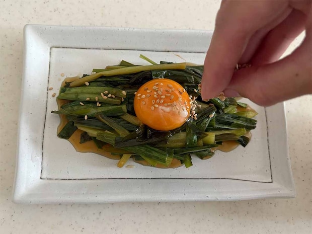 【メンズレシピ】ニラのホイル焼き