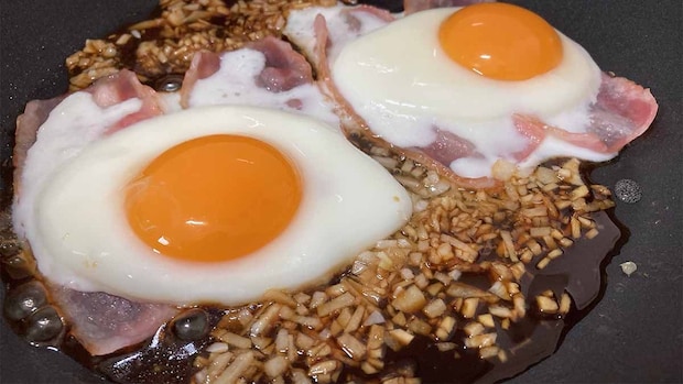 タサン志麻さん「スタミナベーコンエッグ丼」