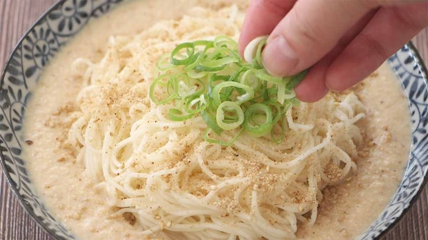 タサン志麻さん「そうめん 豆腐胡麻つゆ」