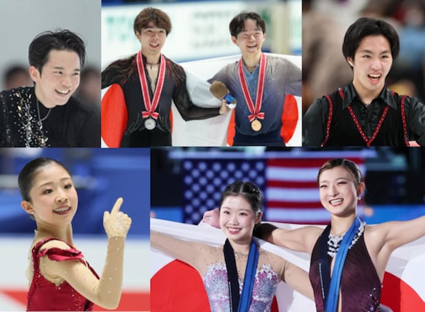 フィギュアスケート五輪代表争いに決着！　男女とも3枠目が熾烈　連続メダル狙う坂本花織＆鍵山優真は？　引退表明あの選手の可能性は？　全日本選手権19日開幕