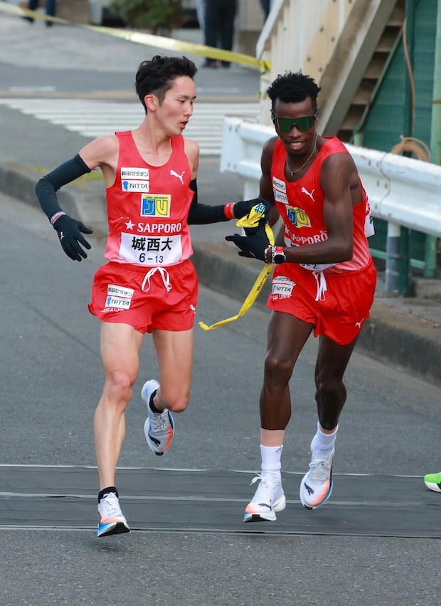 城西大・キムタイが2区区間新記録をマーク　「違う、そうじゃない」SNSでは鈴木雅之似と話題