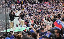 韓国対台湾の“応援合戦”が異次元の熱狂！台湾＆韓国チアも来日にSNS「ここは都市対抗か？」「まるでホームグラウンド」と驚愕