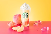 スタバ「My フルーツ フラペチーノ」に新作「完熟白桃」3月18日登場