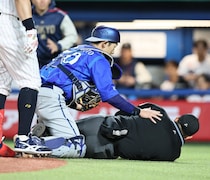 ≪4月22日更新≫球審の側頭部にバット直撃の惨事…プロ野球審判員の命を守るために、完全ABSの導入を検討してもいいのでは