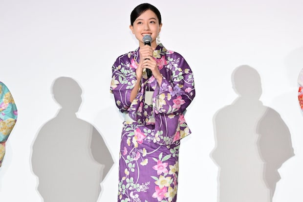 上坂樹里、1年ぶりの浴衣姿を披露「懐かしいなと思いつつ…」笑顔でファン魅了！映画「山口くんはワルくない」公開後舞台挨拶