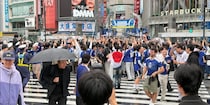 「赤信号で即退散」W杯渋谷スクランブル交差点の秩序に驚嘆　日曜昼のチュニジア戦はどうなる？