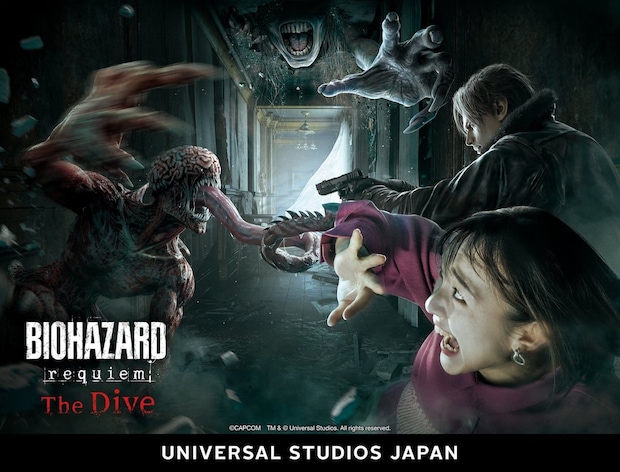 USJ、『バイオハザード』の新アトラクション発表　「全方位からの恐怖」に「心臓止まる」とファン戦慄