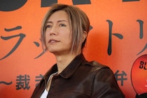GACKT、渋谷にサプライズ降臨！　主演月9「ブラックトリック」について「1話間に合うかな」まさかの本音