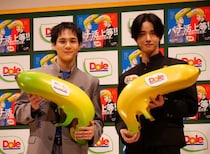 「バナ活上等！」佐藤景瑚に続き豆原一成が「若バナナ番長」に バナナのおいしさと栄養価をアピール