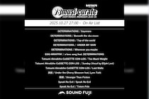 BAYFM『78musi-curate SOUNDFUJI zone』10/27 O.A.プレイリスト公開