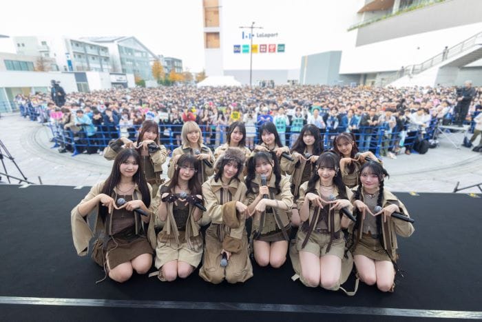 ≠ME 11thシングル「排他的ファイター」発売記念スペシャルリリースイベント 海老名西口中心広場で開催