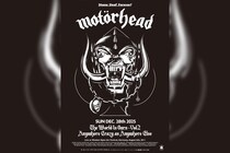 『モーターヘッド／ザ・ワールド・イズ・アワーズ VOL.2』12月28日1回限定上映決定／2025年版オリジナルキーアート解禁／限定Tシャツ販売決定／トークイベント開催