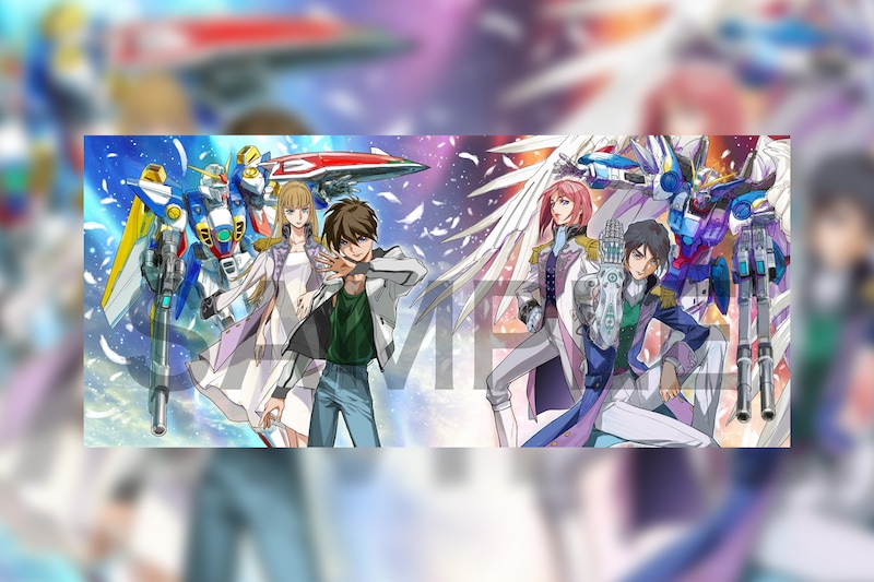 30年の時を経てTWO-MIXとウイングガンダム・ヒイロ・リリーナが並び立つ/30周年記念アルバム描き下ろしイラストジャケットイメージが公開/サックスに山本拓夫がギターに杉本善徳(Waive)が参加