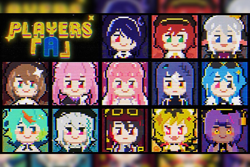 VTuberグループ「あおぎり高校」 4th配信シングル『PLAYERS「A」』 8bit風のメンバーたちが集結するMVが公開!