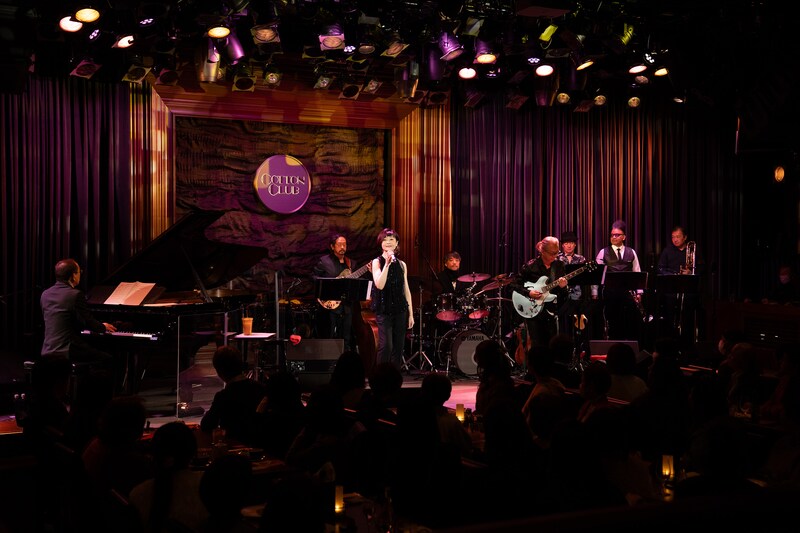 神野美伽がジャズ界トップミュージシャンとコットンクラブに登場!