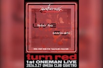 Redhair Rosy CDパッケージ盤『turn red』発売決定／初ワンマンにはOPENING DJとしてsynju（ex.gato）の参加が決定