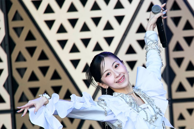 WHITE SCORPIONフリーライブ場面写_COCO