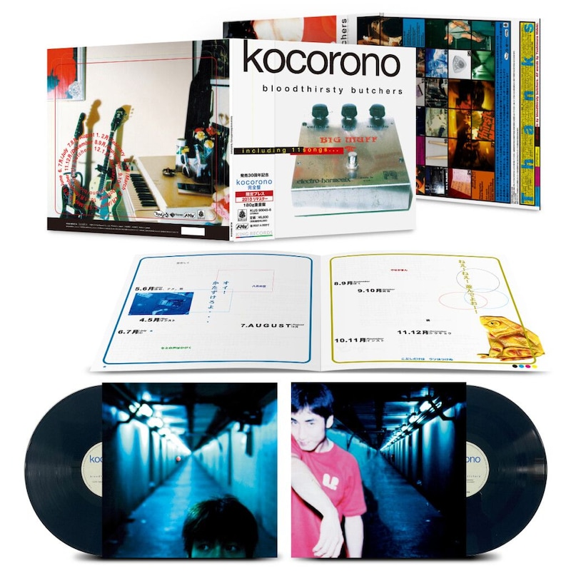 bloodthirsty butchers<br />
『kocorono完全盤』LP展開図