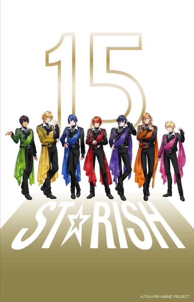 「うたの☆プリンスさまっ♪ 15th Anniversary LIVE WE LOVE ST☆RISH」キービジュアル