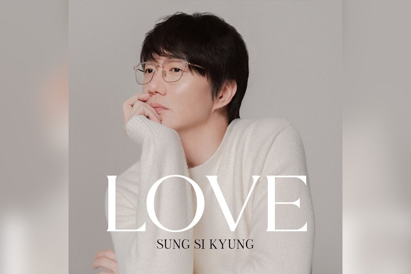 韓国バラードの皇帝ソン・シギョン 9月30日発売カバーアルバム『LOVE』ジャケット写真公開