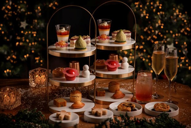 東京・大手町:仏料理シェフ&ペストリーシェフ手がける洗練された「フェスティブアフタヌーンティー」11月17日より展開