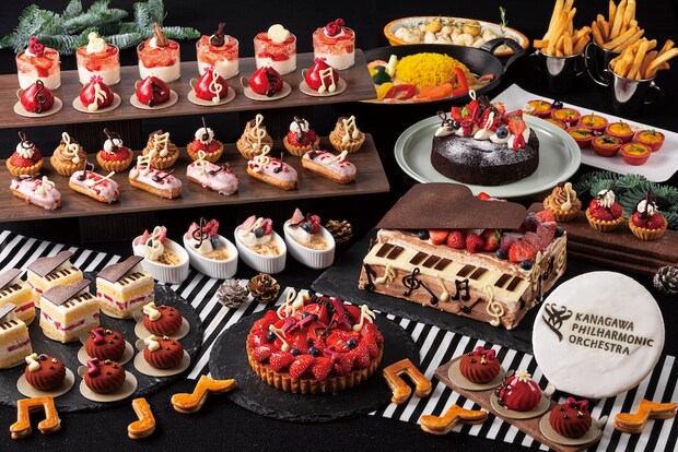 横浜市:今年で3回目 神奈川フィルハーモニー管弦楽団とのコラボスイーツビュッフェ、11月1日より3日間限定展開