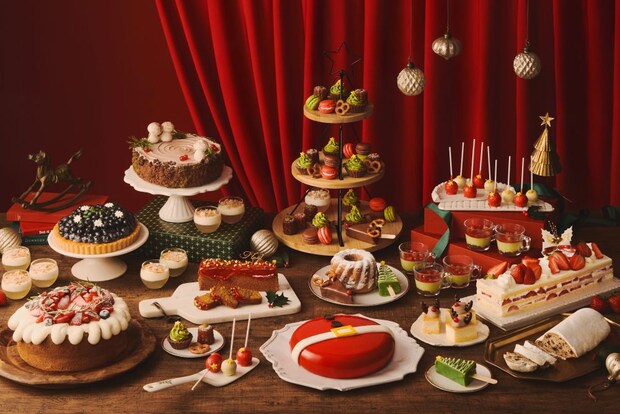 京都市：HoHoHo！20種以上のキュートスイーツ揃うクリスマススイーツビュッフェ、12月に曜日限定開催