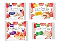 敷島製パン：「あまおういちごの白いパンケーキ」などあまおう堪能する4商品、12月1日より一挙展開