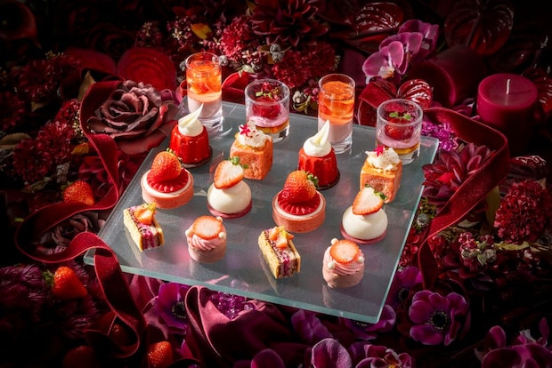 東京都港区:甘美な苺スイーツでバレンタイン気分を演出するアフタヌーンティー、26年1月1日より展開