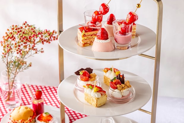 東京・品川:食感も楽しい苺尽くしアフタヌーンティーが12月28日〜2月末登場 テイクアウト仕様も販売