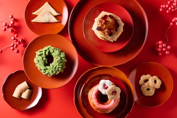 京都の老舗和菓子店とコラボした新春ドーナツ3種「コエ ドーナツ京都」が12月26日より期間・数量限定展開