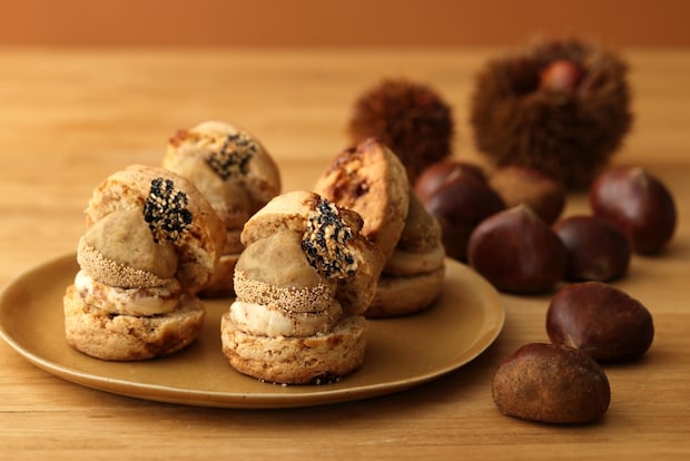 東京駅・表参道：和菓子をイメージした”笠間の栗スコーン”や塩豆大福風のあんスコーン、12月26日より期間限定登場