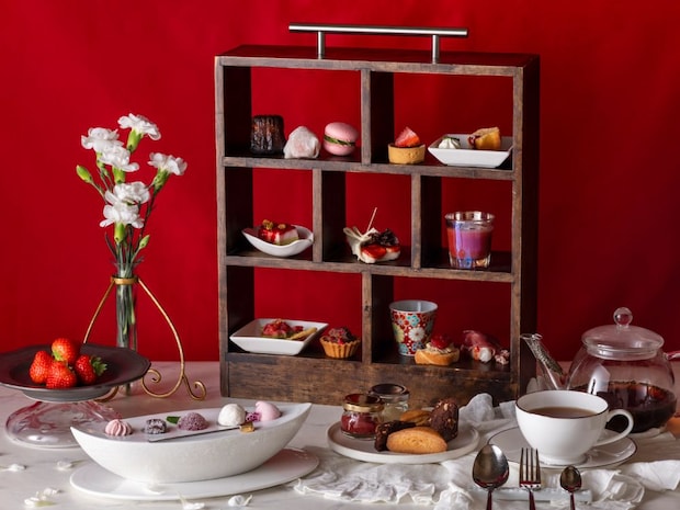 横浜・みなとみらい：和素材で味わいに奥行きプラス　多彩な苺スイーツ揃う「いちご尽くしのアフタヌーンティー」4月末まで展開中