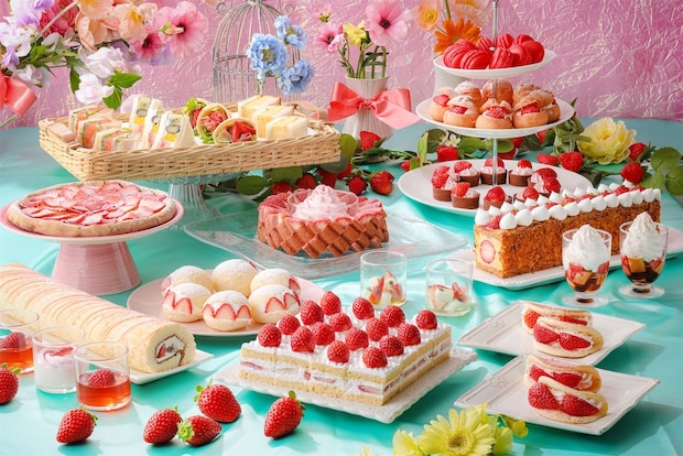 ホテルニューオータニ幕張の苺コレクション第2弾、1月23日12時より予約受付開始