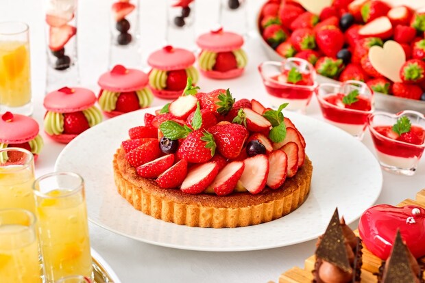 岐阜県高山市：苺＆チョコ尽くしの「バレンタインスイーツブッフェ」2月14・15日の2日間限定開催