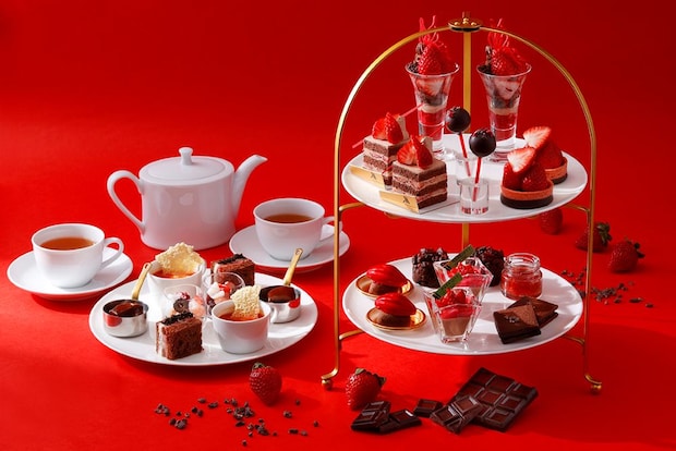 東京マリオットホテル：”練乳いらず”の苺＆芳醇な自家製チョコ組み合わせたアフタヌーンティー、3月1日より展開