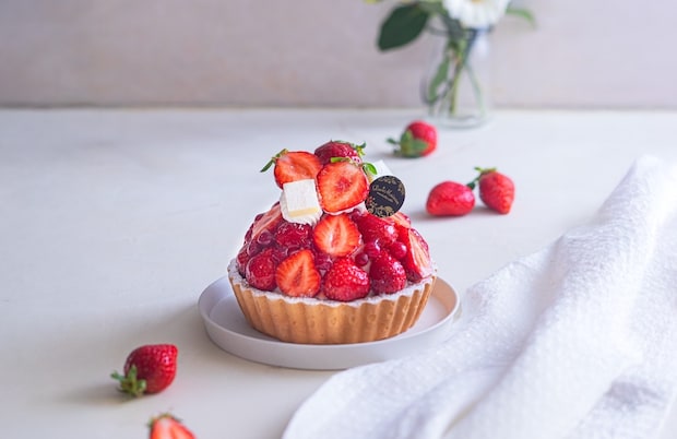 ラ・メゾン アンソレイユターブル：ホワイトデー向けのあまおうタルト＆ガトーショコラ、3月14日まで展開中