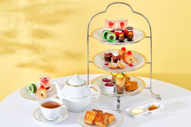 横浜市：「ホテルニューグランド」洋梨や桃、ナッツなどバラ科の素材詰め込んだ薔薇アフタヌーンティー、5・6月限定展開