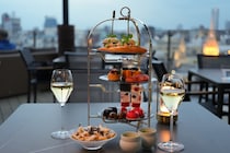 青山：東京のスカイライン一望できるテラス席限定「トワイライトハイティー」4月23日より展開