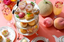 ホテル椿山荘東京：桃×メロンの夏季アフヌン、7月1日より展開　ハイティーも用意
