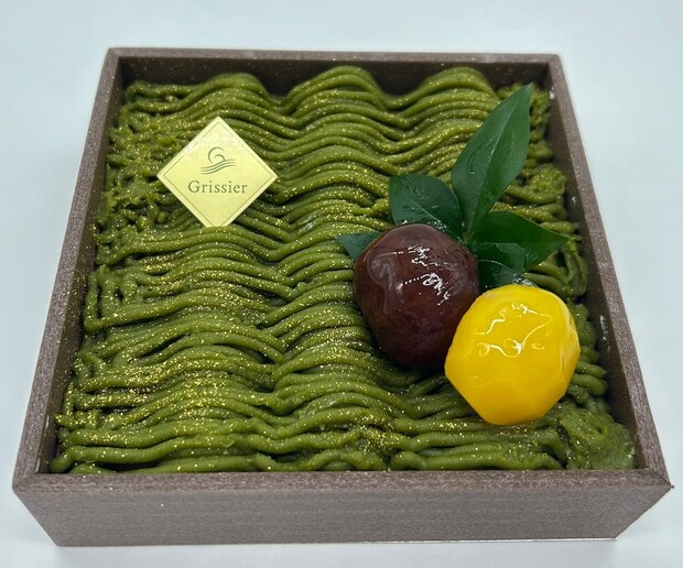近鉄百貨店上本町店：大人の和モダンスイーツ「折詰伊勢茶モンブラン」5月23・24日限定登場