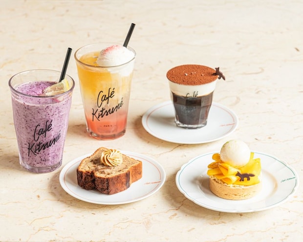 カフェキツネ：花びら風カットの「トロピカルジャスミンタルト」も店舗限定登場　初夏メニュー、5月19日より展開