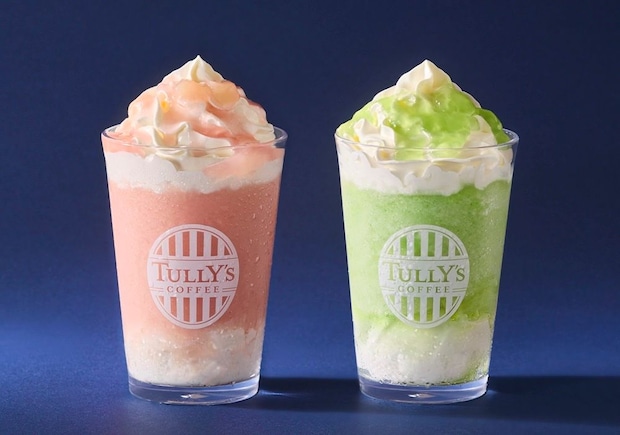 タリーズコーヒー：夏季限定の桃＆メロンのフローズンドリンク2種、6月10日より展開