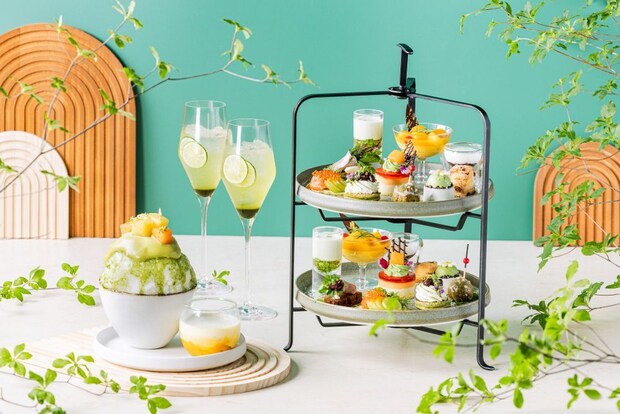 江東区:「東京ベイ潮見プリンスホテル」抹茶&夏のフルーツ組み合わせたかき氷付きアフヌン、7月1日より展開