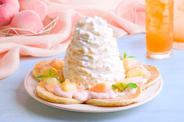Eggs ’n Things:「白桃のパンケーキ」など6月25日より期間限定展開
