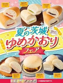 茨城県：6年目の取り組み　セブン-イレブン「夏の茨城ゆめかおりフェア」7月14日より開催　新作含む6品のパン登場