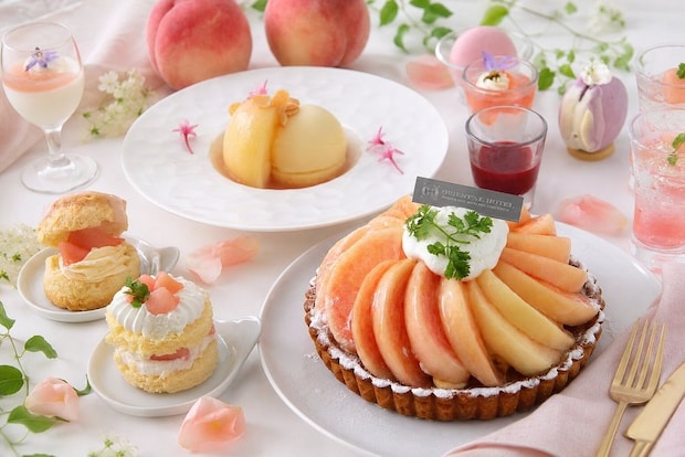 博多区：ホテルパティシエが丁寧に仕上げたスイーツ揃う「桃のスイーツブッフェ」8月8日より3日間限定登場