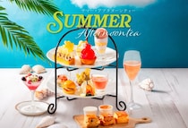 ホテルテラスザガーデン水戸：さくらんぼ、桃、メロンなど夏の果物盛り込んだアフタヌーンティー、7月18日より展開