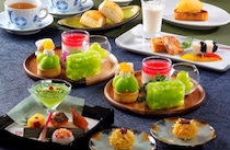 島根県松江市：シャインマスカットのスイーツ3種揃う「茶の湯文化のアフタヌーンティー」8月20日より10日間展開